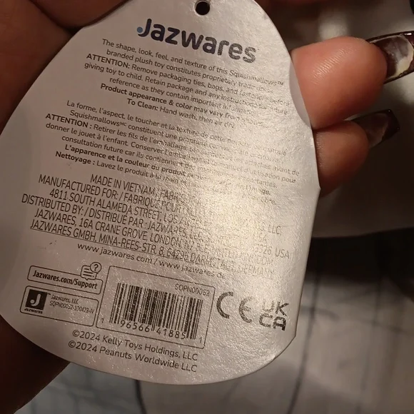 Peanuts Squishmallows Snoopy and Woodstock NWT - Picture 10 of 10